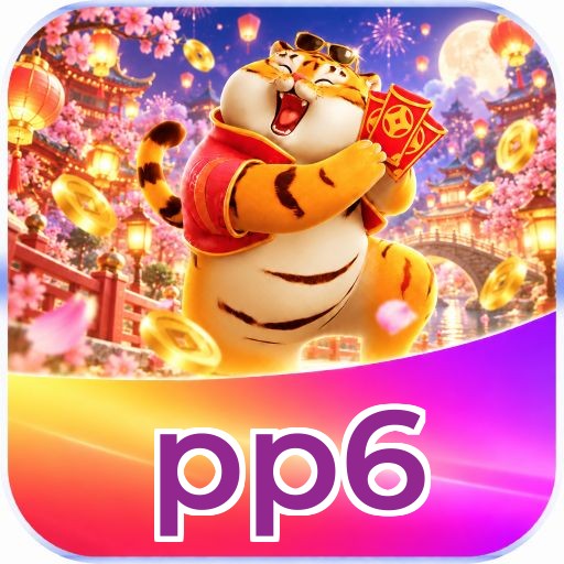 Interface da plataforma pp6 mostrando slots populares e bônus de boas-vindas